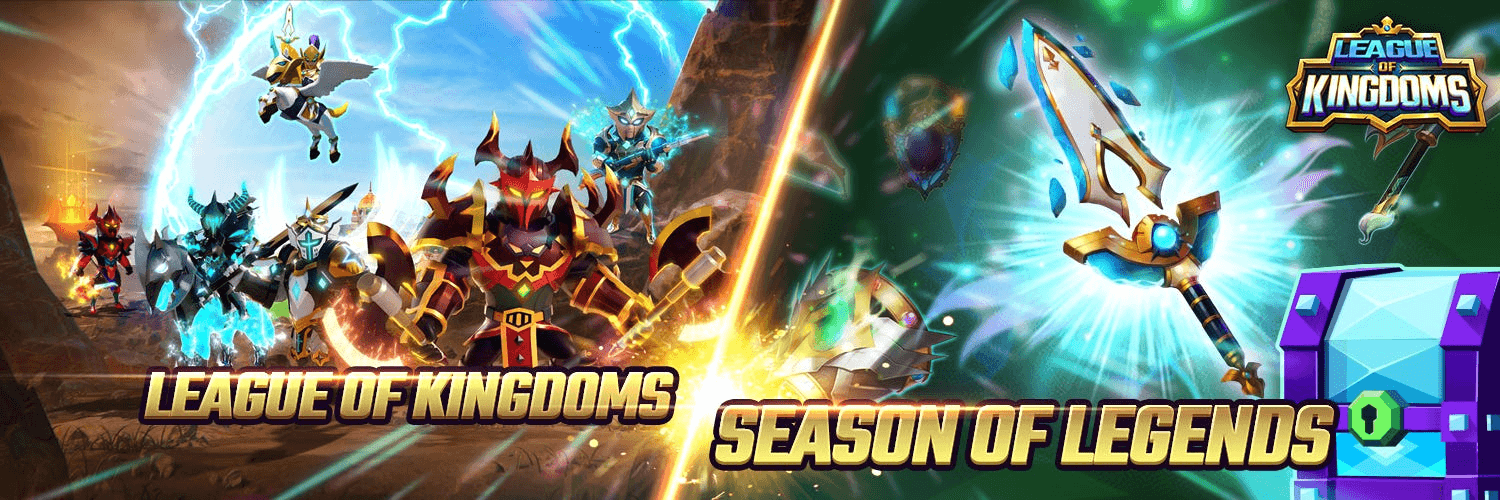 League of Kingdoms Season of Legends saiu do forno!