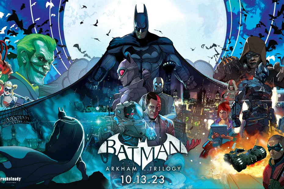Batman Retornando com Tudo: Trilogia Arkham tem Data Confirmada para Outubro!