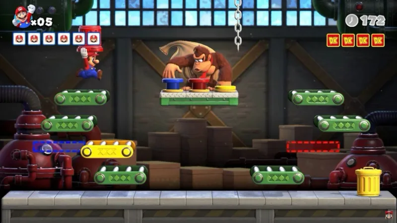 Mario vs. Donkey Kong: Trailer Revela Abertura Remasterizada