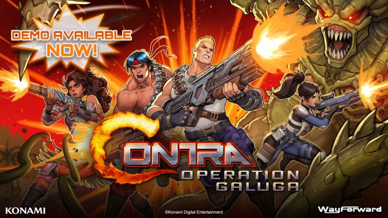 WayForward Convida Jogadores a Avaliar a Demo de Contra: Operation Galuga