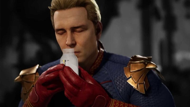 Homelander de Mortal Kombat 1 Copiando os Movimentos do Superman de Injustice