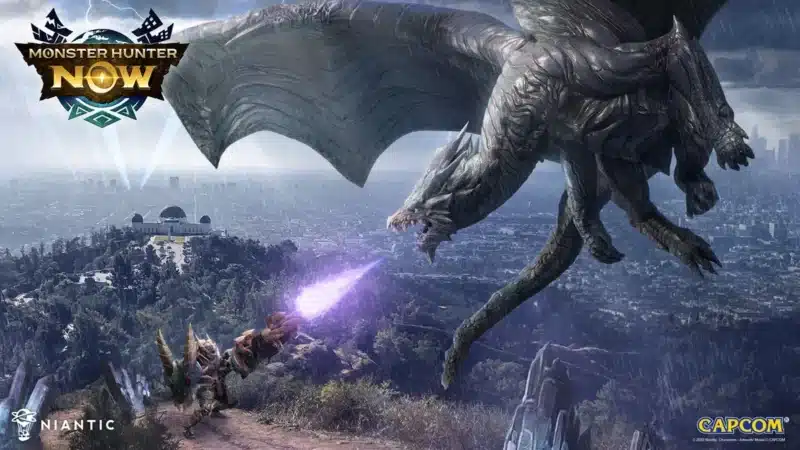 Descubra as Armas de Monster Hunter Now