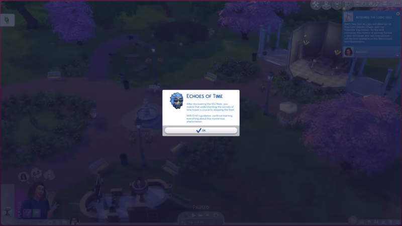 The Sims 4: Guia Completo da Missão “Ecos do Tempo”