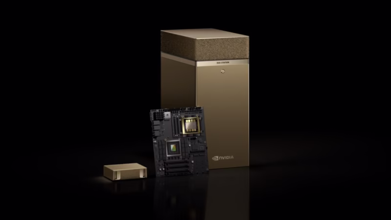 Nvidia Anuncia Supercomputadores Pessoais de IA DGX para Desktop