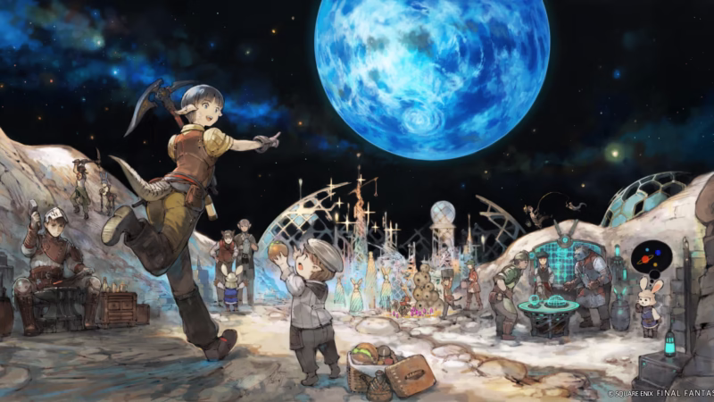 Como criar macros para Cosmic Exploration em FFXIV