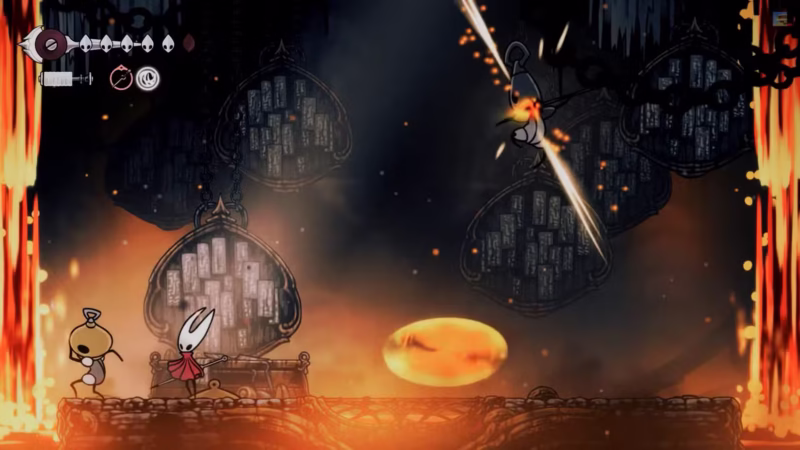 Guia dos Chefes Forebrothers Signis e Gron em Hollow Knight: Silksong