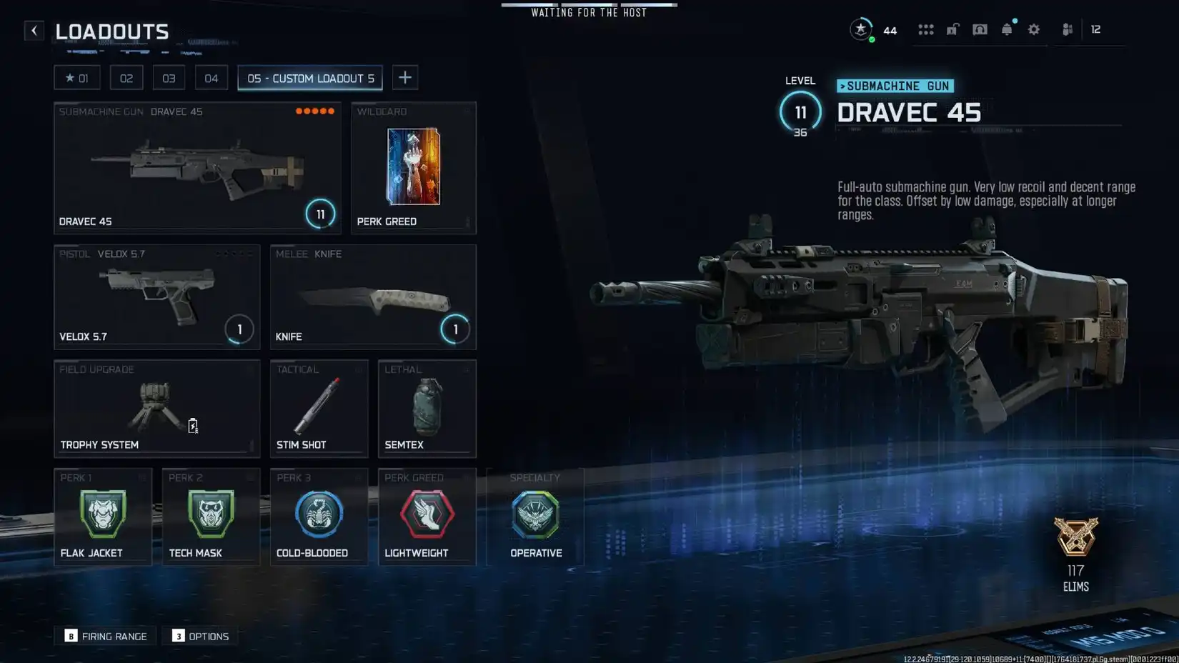 Best Dravec 45 loadout in Black Ops 7