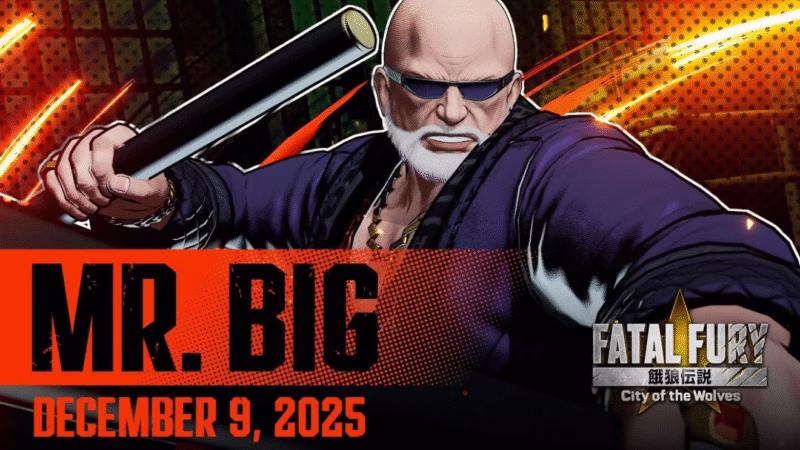O Retorno Eletrizante de Mr. Big: Lenda Chega a Fatal Fury: City of the Wolves