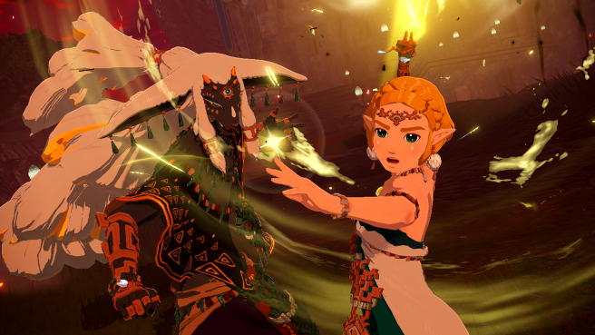 Captura de tela de Lok Digital mostrando um puzzle de palavras e pequenas criaturas.