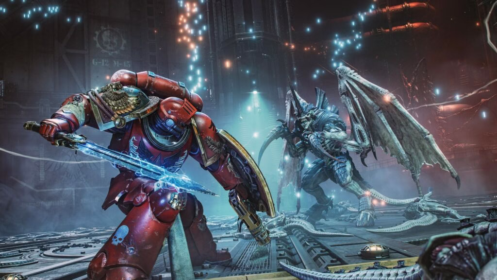 Warhammer 40k Space Marine 2 atualização em destaque