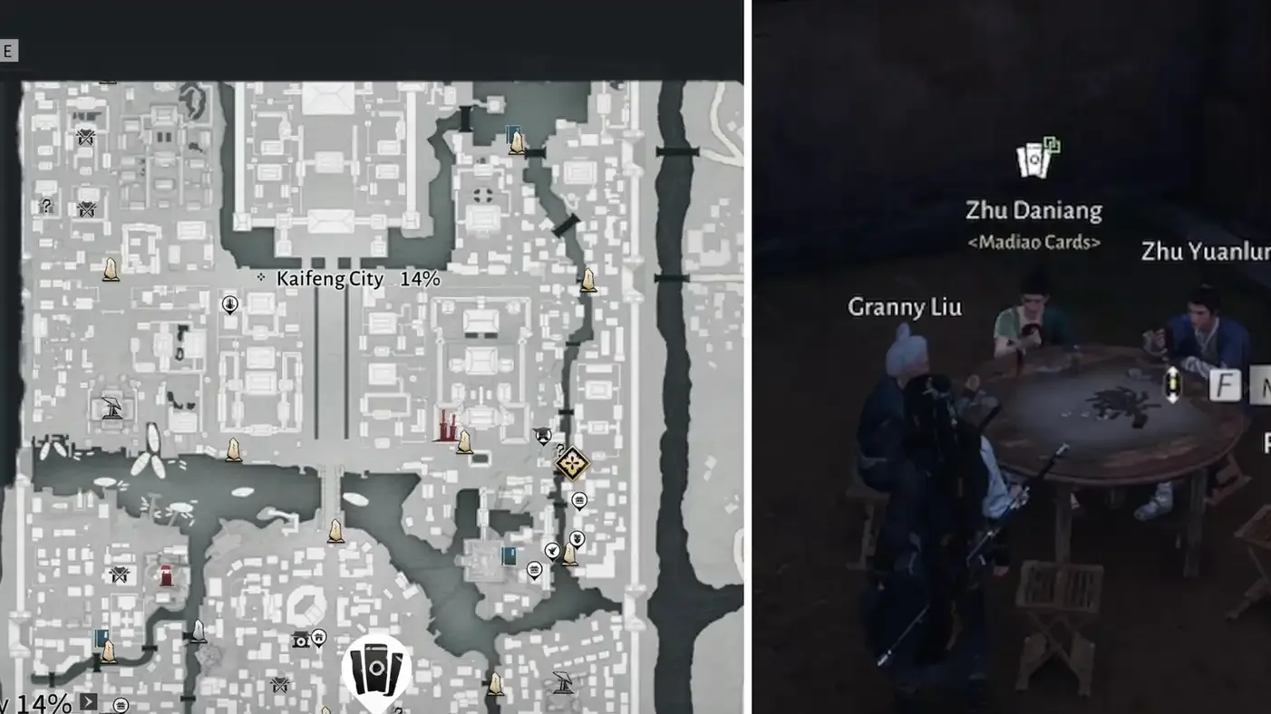 All Madiao Card Locations in Where Winds Meet
