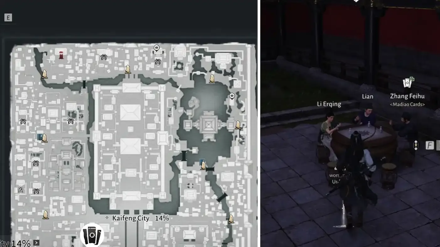 All Madiao Card Locations in Where Winds Meet