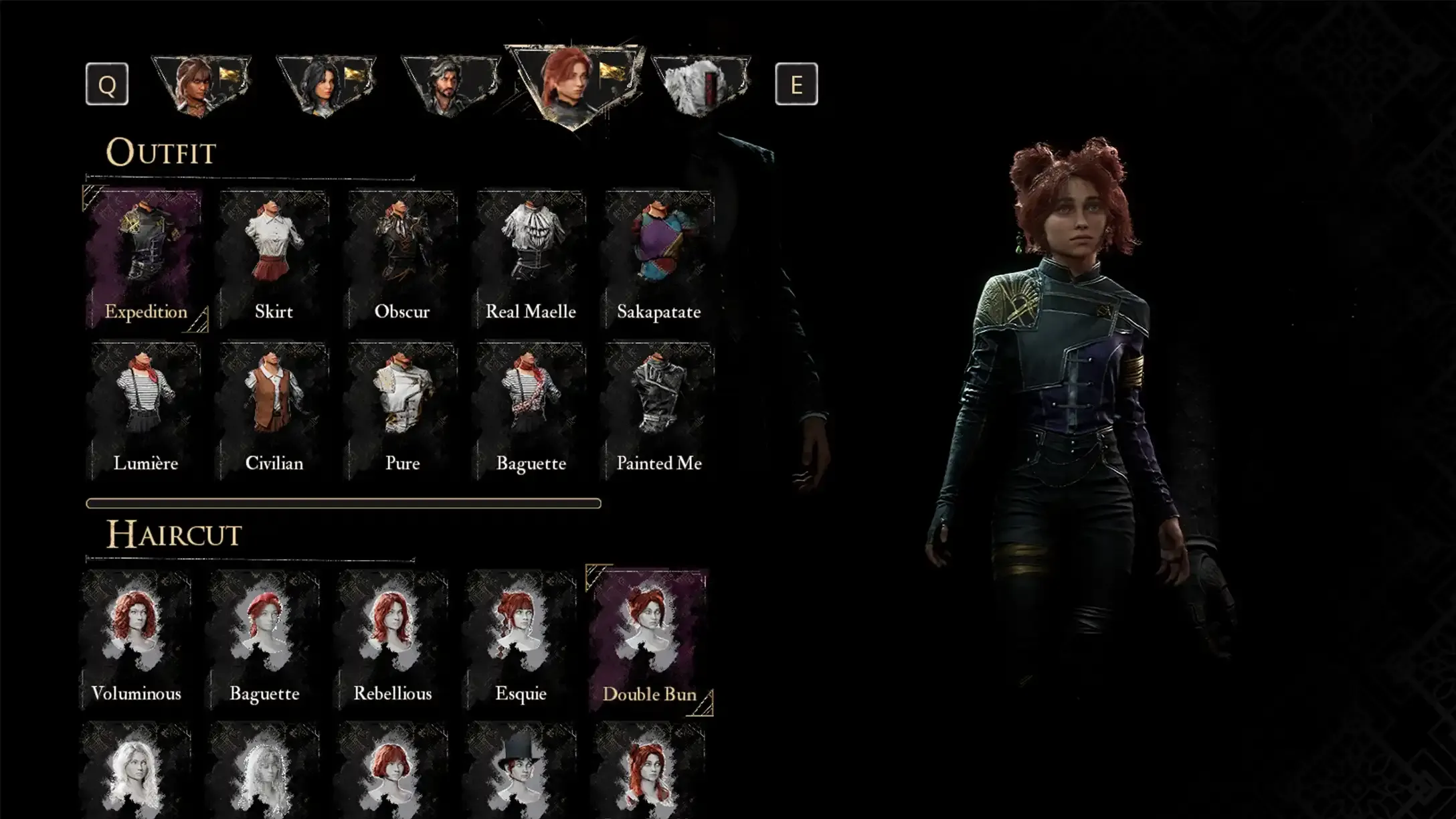 All Outfits & Haircuts (Verso's Drafts) in Clair Obscur Expedition 33