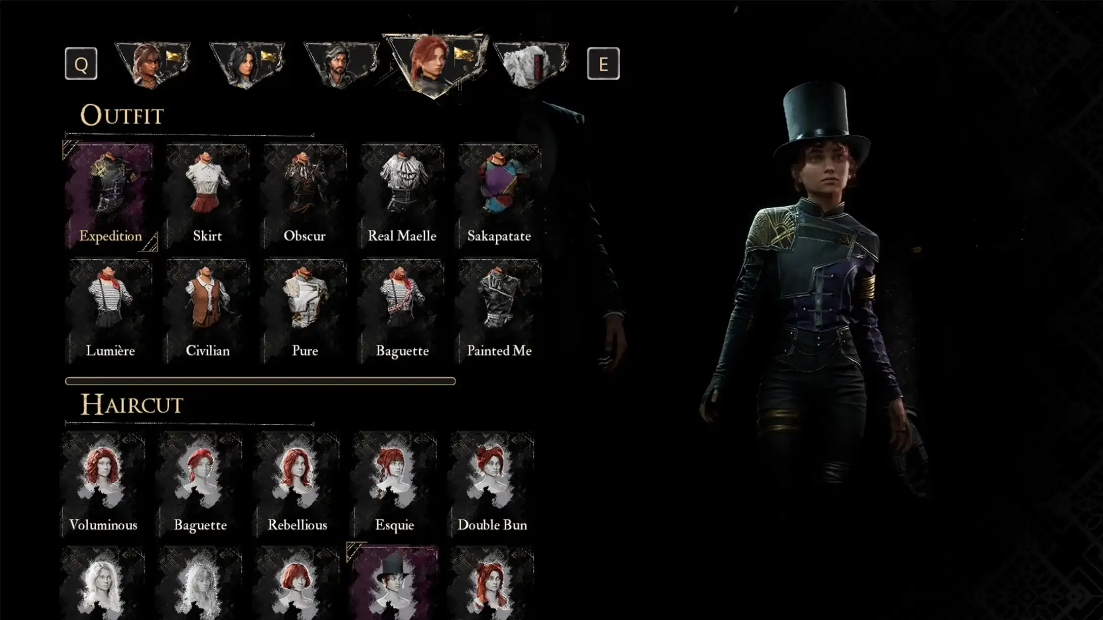 All Outfits & Haircuts (Verso's Drafts) in Clair Obscur Expedition 33