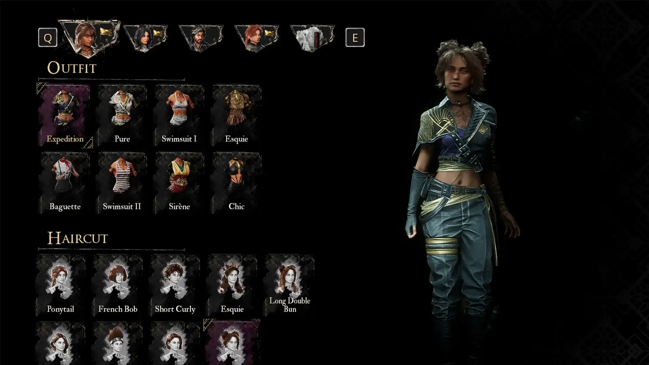 All Outfits & Haircuts (Verso's Drafts) in Clair Obscur Expedition 33
