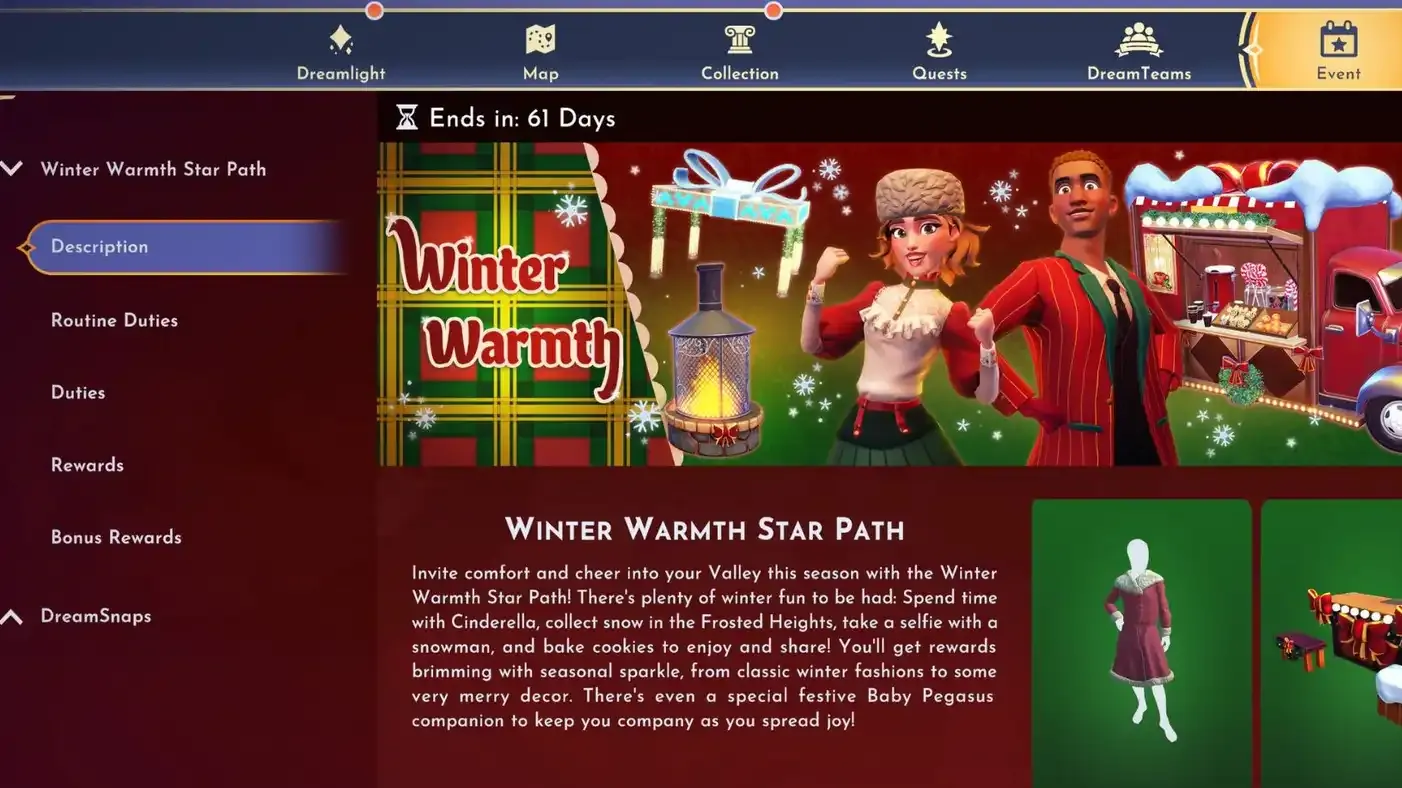 All Winter Warmth Star Path Duties & How to Complete Them in DDV