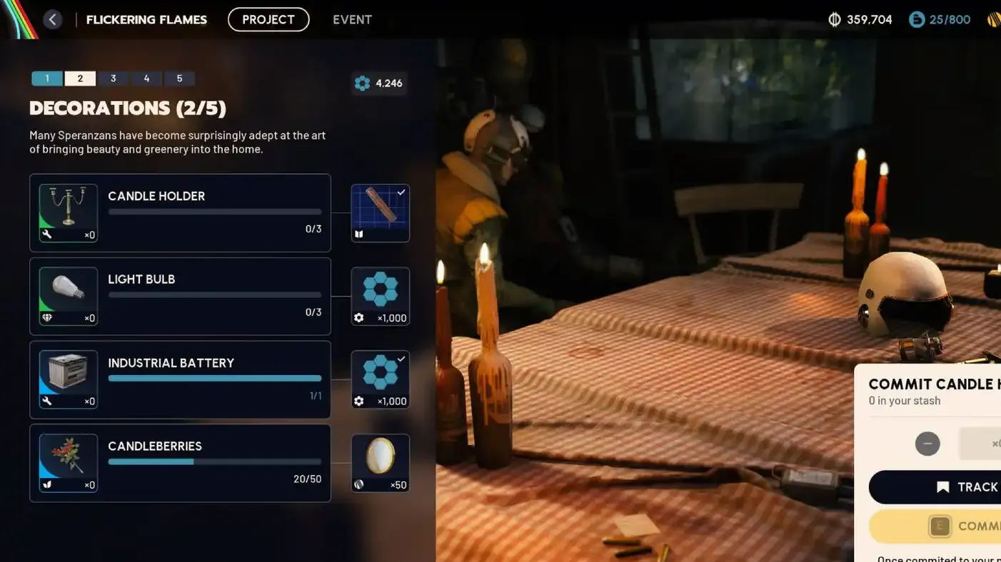 Arc Raiders Flickering Flames event and project explained