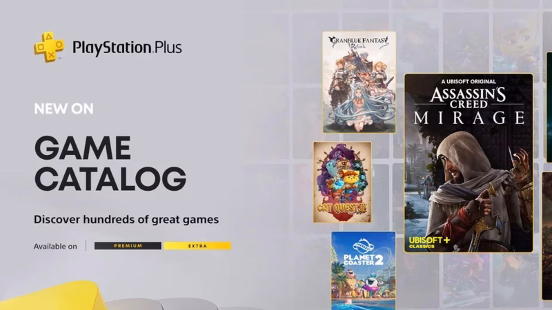 PS Plus Extra e Premium em Dezembro: Assassin’s Creed Mirage, Granblue Fantasy e Mais!