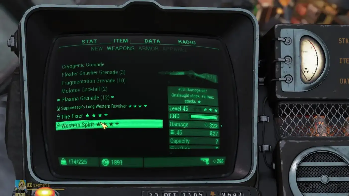 Best Reverse Onslaught Builds for Fallout 76