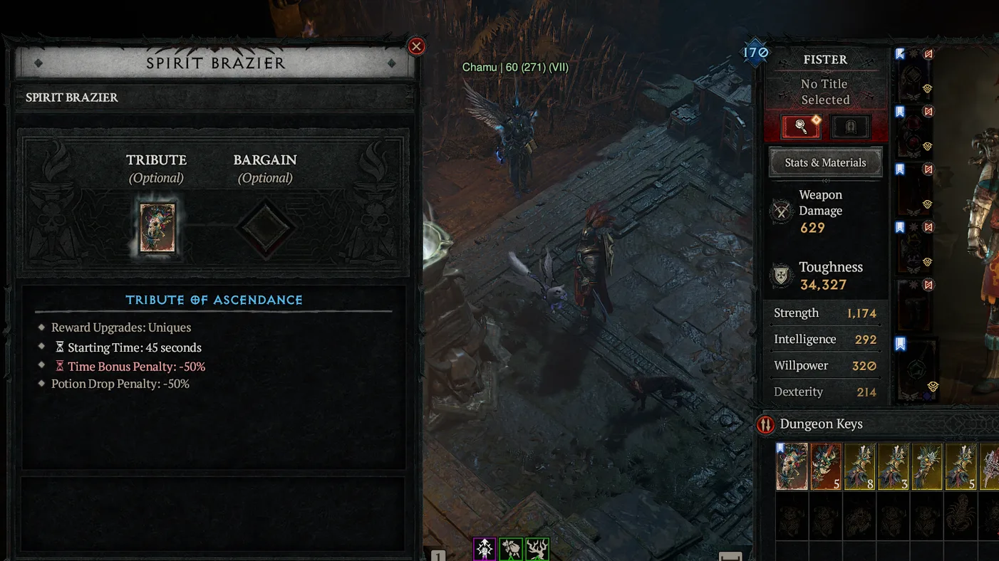 Diablo 4 Tribute of Ascendance Farming Guide