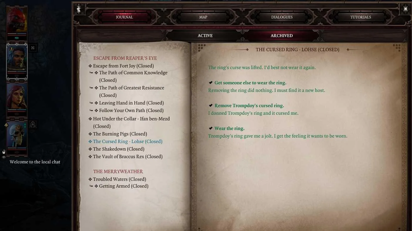 Divinity Original Sin 2: The Cursed Ring Walkthrough (Band of Braccus)