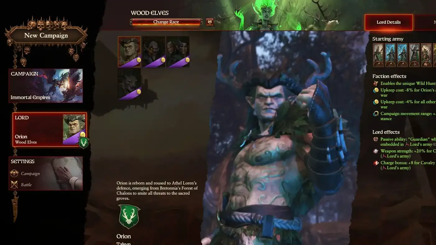 Every Playable Race in Total Warhammer 3