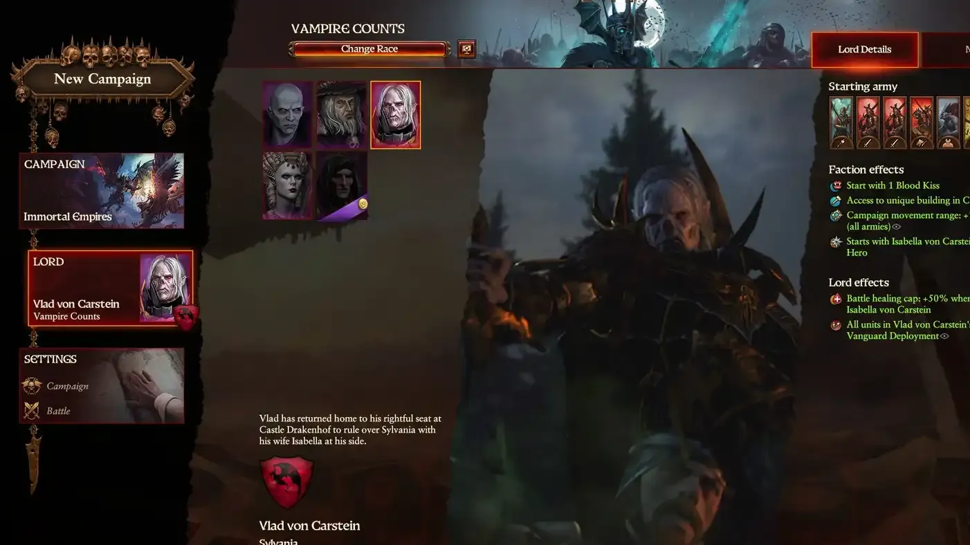 Every Playable Race in Total Warhammer 3