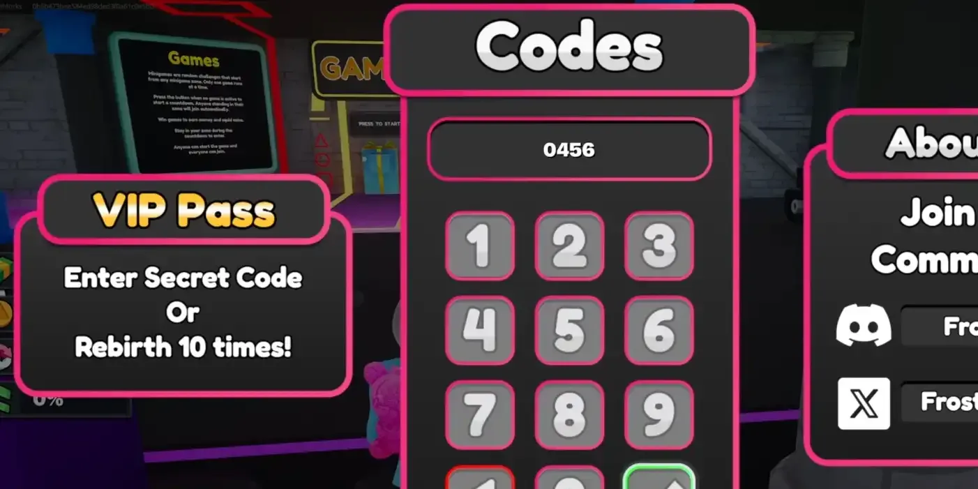 Fortnite: Squid Game Tycoon VIP Pass Code