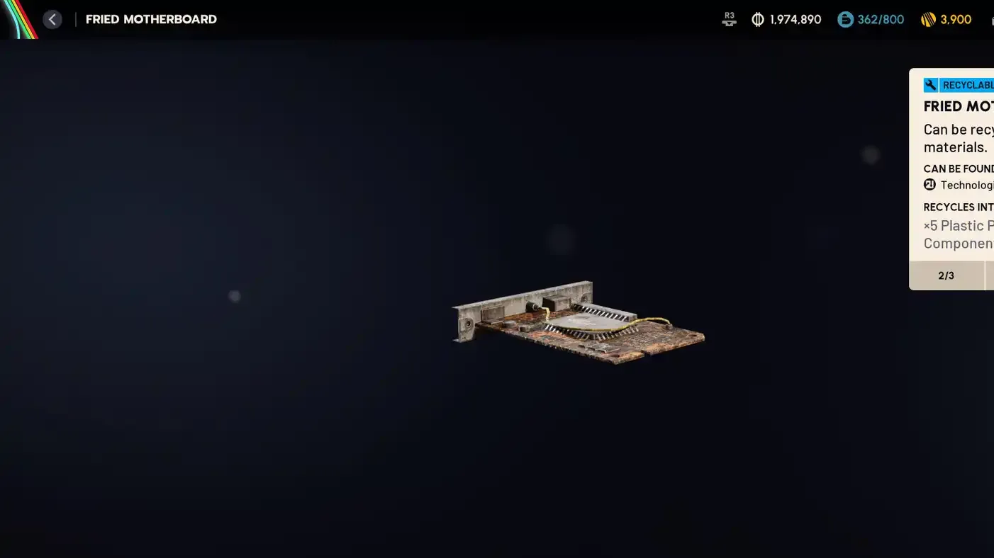 Fried Motherboard Location in Arc Raiders