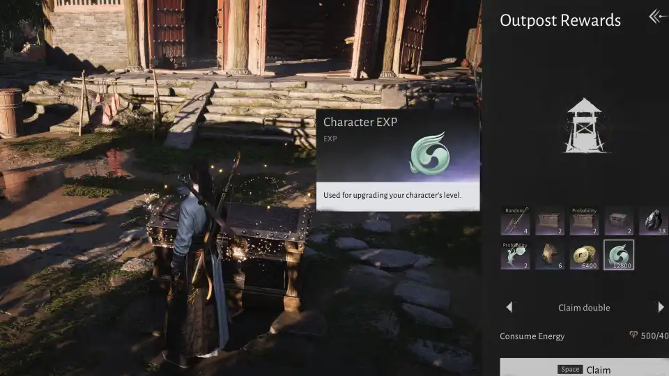How Stored EXP Works in Where Winds Meet