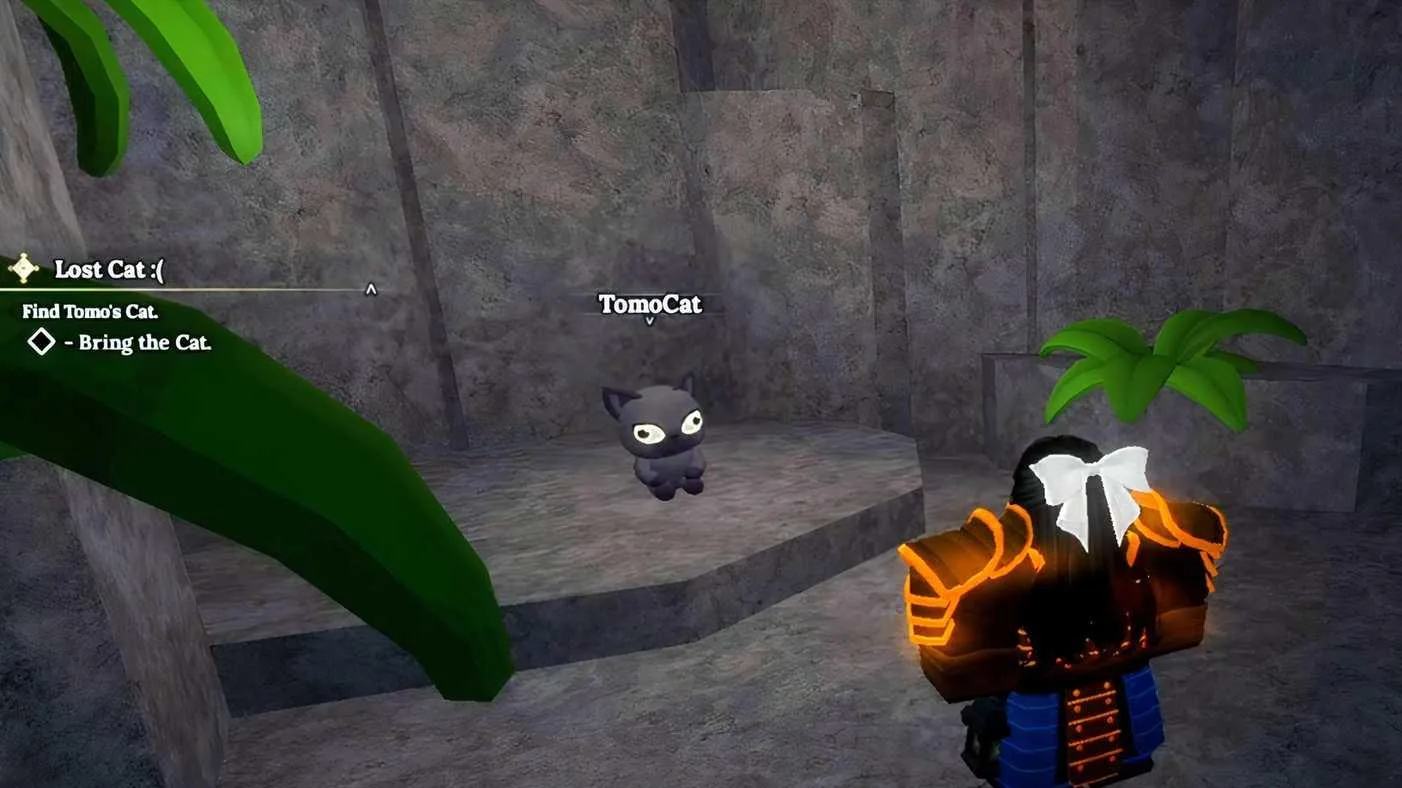 How to Find Tomo’s Lost Cat in Roblox The Forge