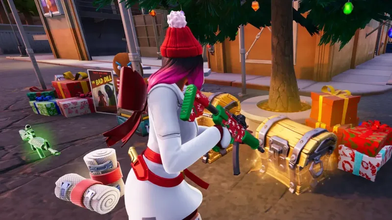 Desvendando o Presente Perfeito no Fortnite:  do Festival de Inverno 2025