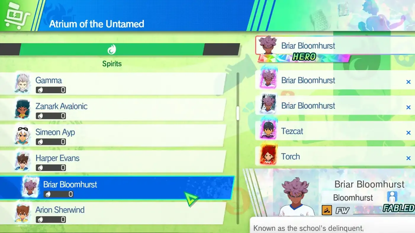 How to Get Fabled Characters in Inazuma Eleven Victory Road