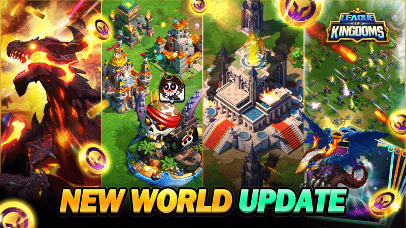 League of Kingdoms: O Novo Mundo e a Batalha CVC 1v1 Redefinem o Jogo