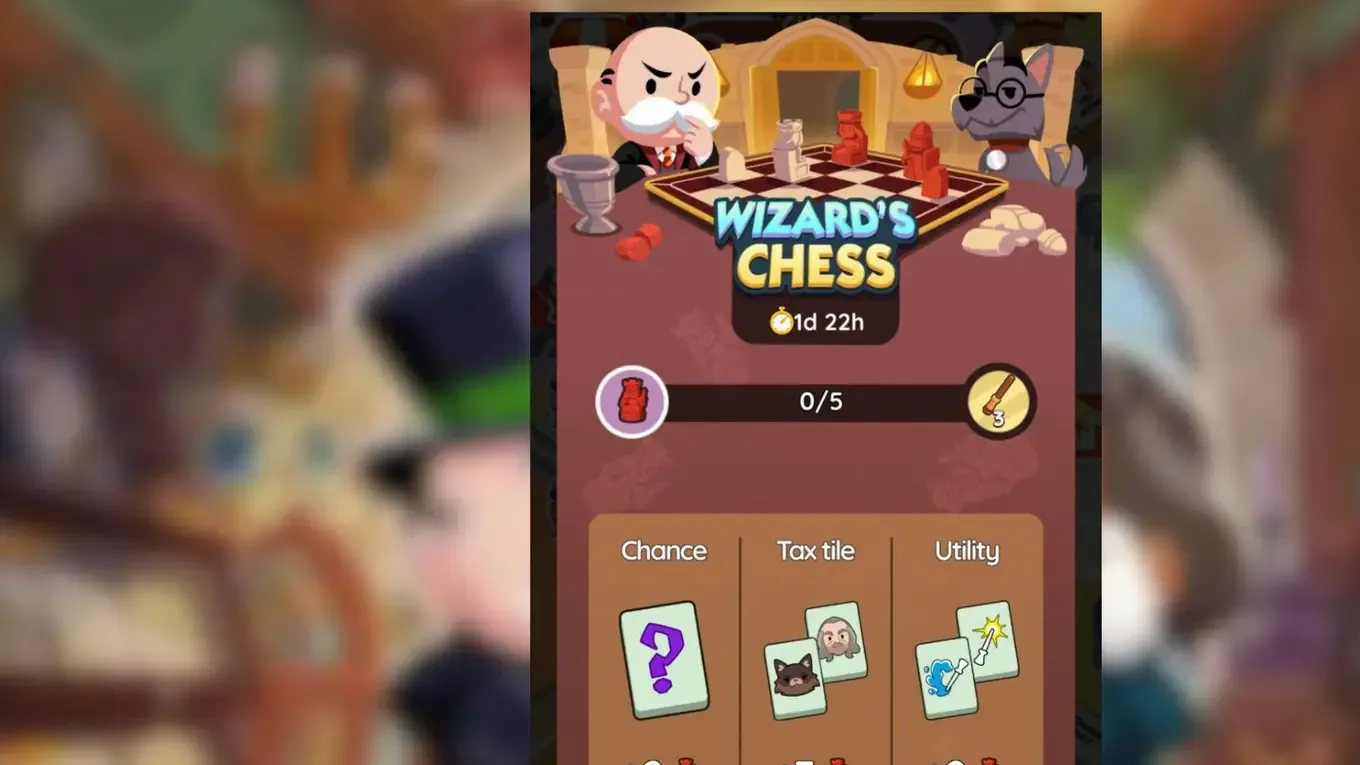 Monopoly GO: Wizard's Chess Rewards and Milestones