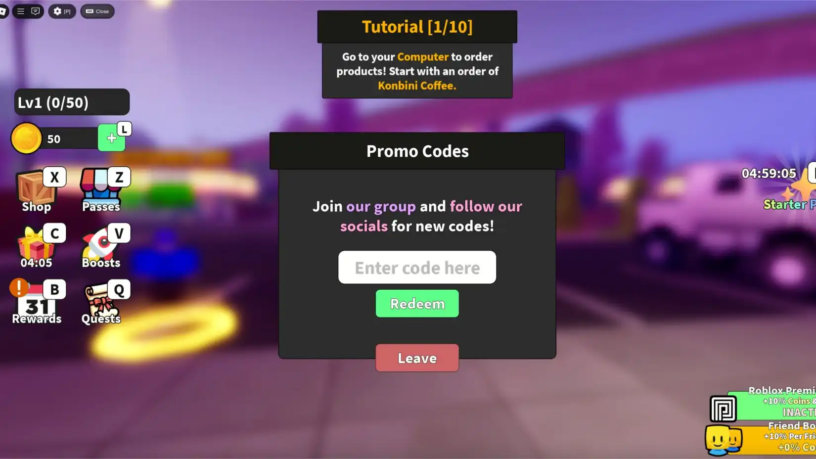 Roblox: Japanese Supermarket Simulator Codes