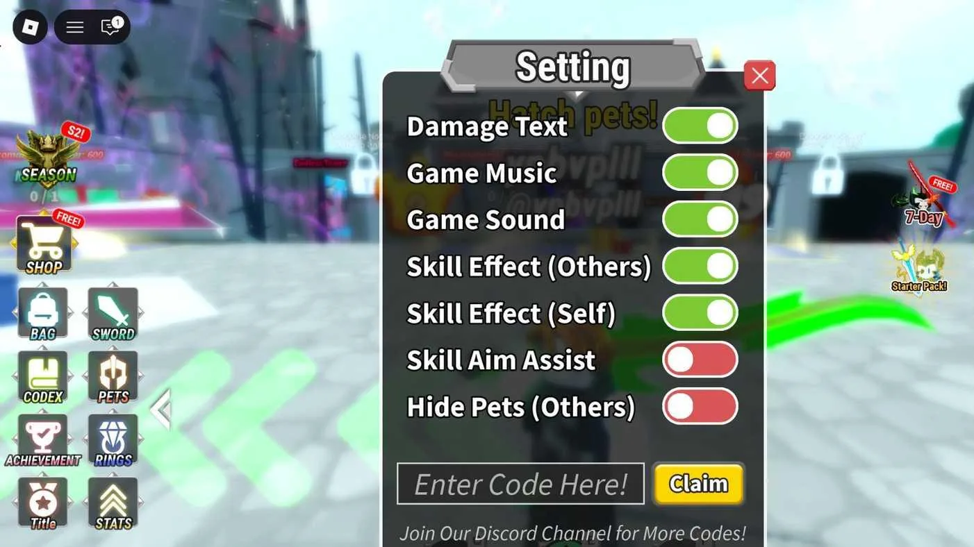 Roblox Multiverse of Swords Codes