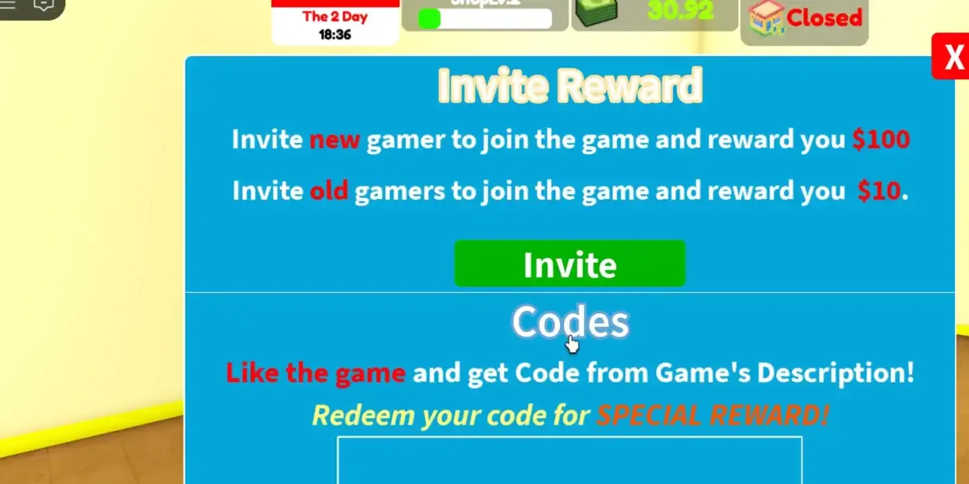 Roblox: Supermarket Simulator Codes (December 2025)