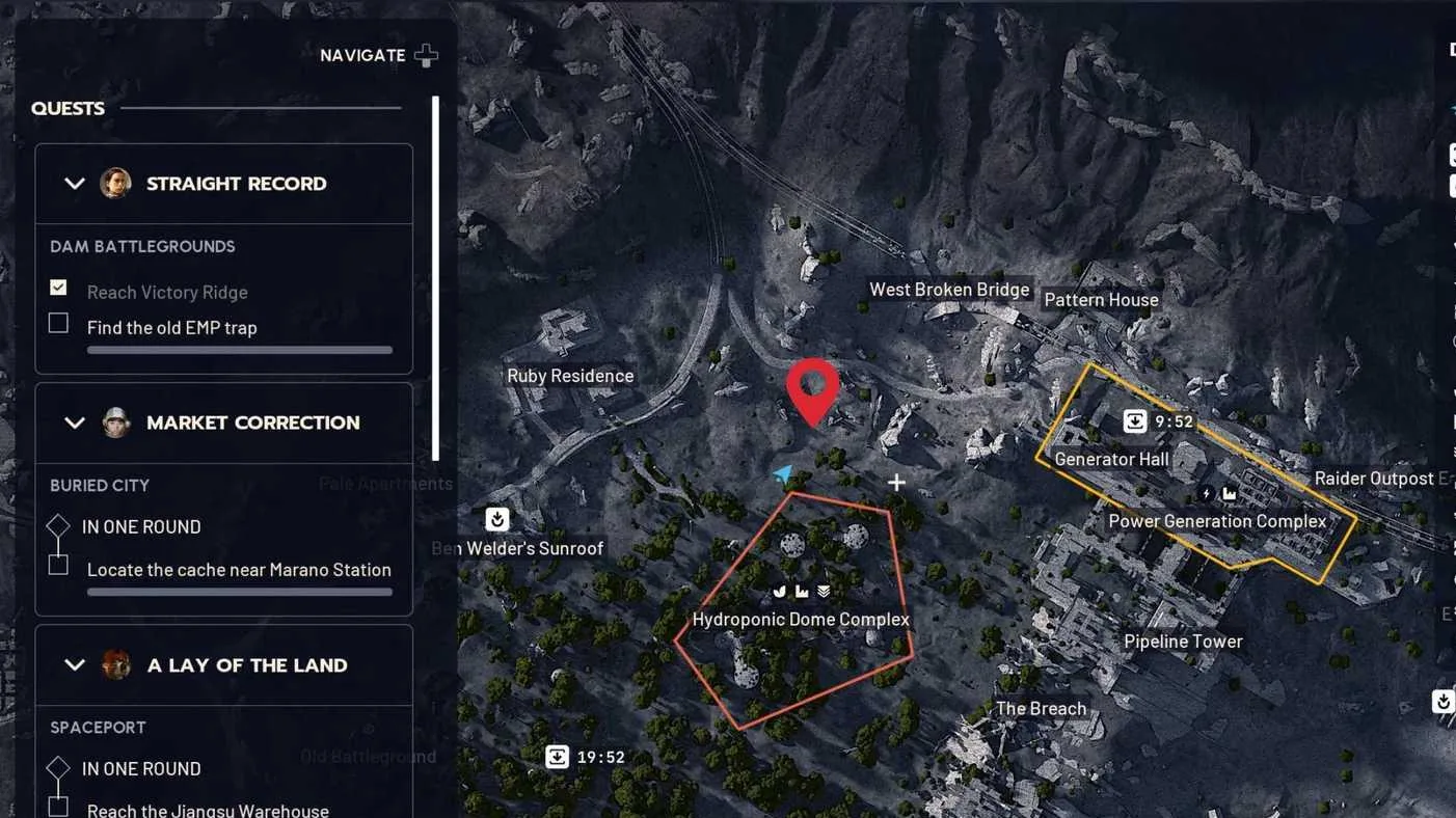 Victory Ridge & Old EMP Trap Locations in ARC Raiders (Straight Record)
