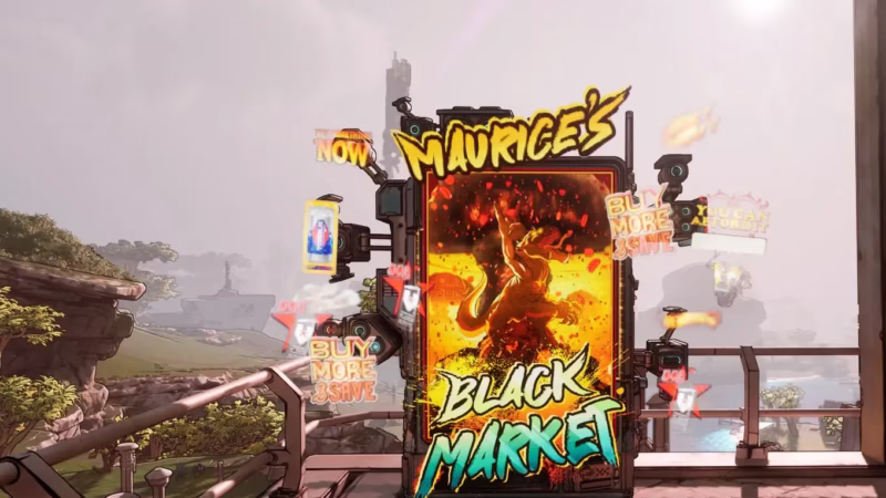 Onde Encontrar a Máquina de Vendas do Mercado Negro de Maurice em Borderlands 4