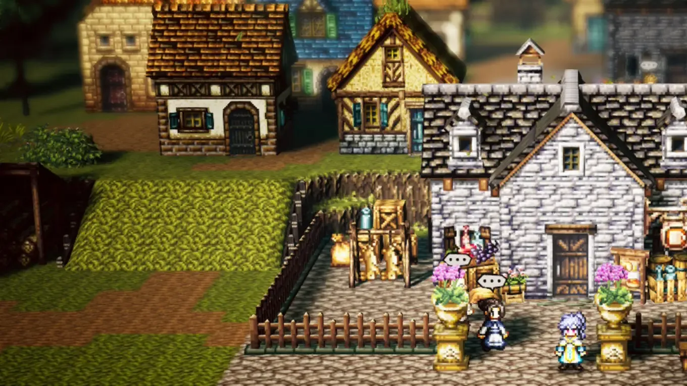 Where to find town upgrades in Octopath Traveler 0