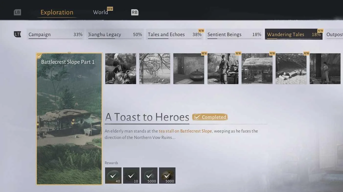 A Toast To Heroes Wandering Tale In WWM (Where Winds Meet)