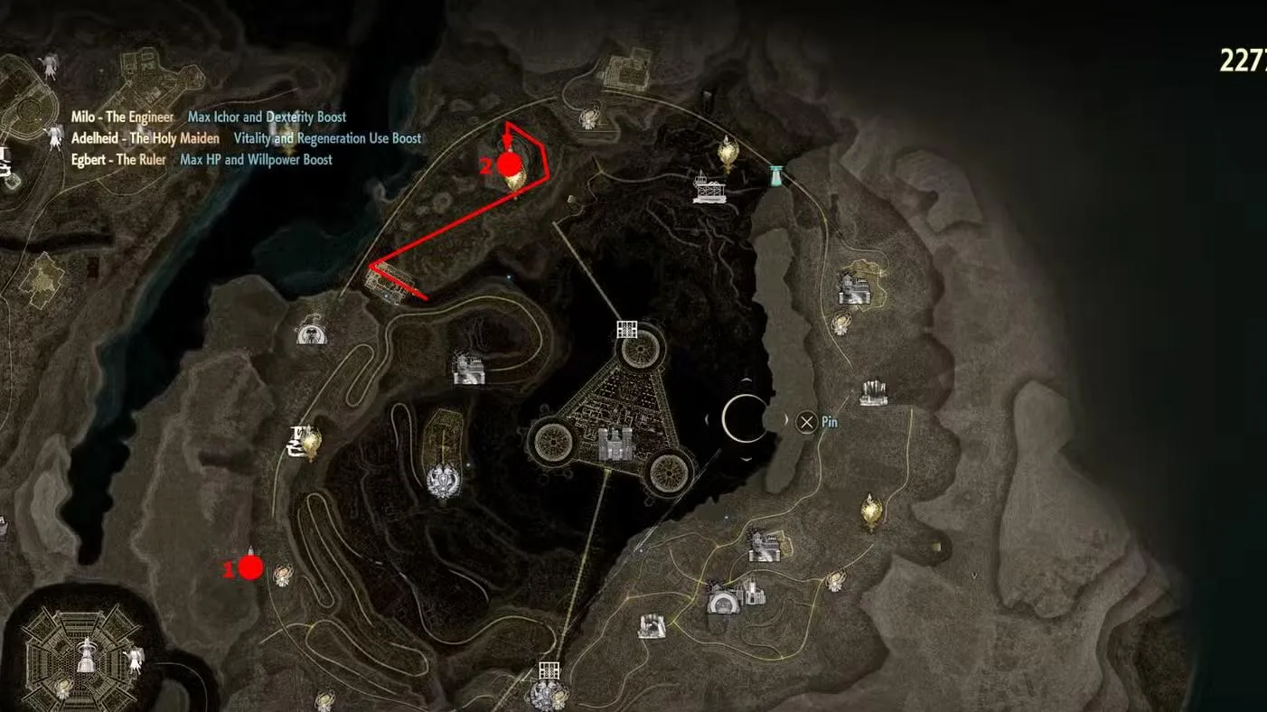 All Golden Blood Bead Locations in Code Vein 2