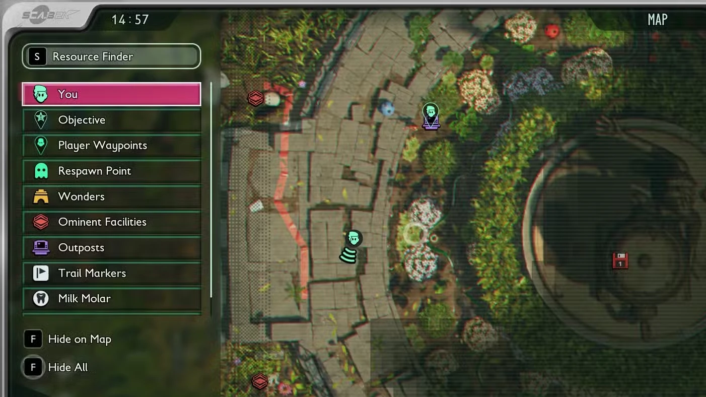 All ranger station locations in Grounded 2