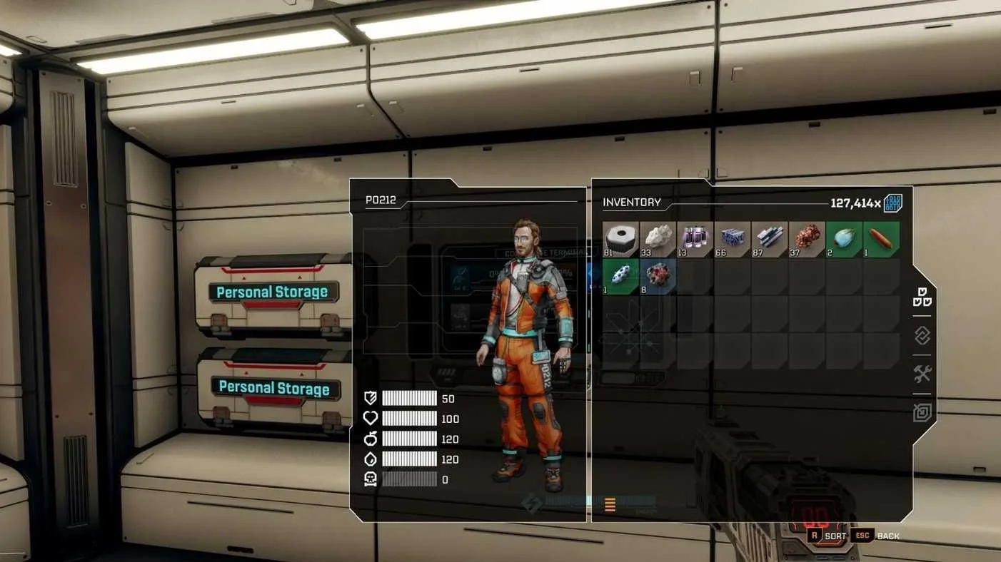 All Stats in StarRupture & How to Manage Them