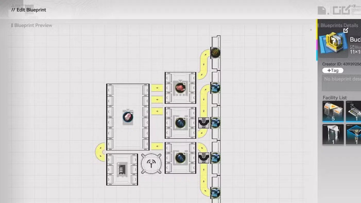 Arknights Endfield Best Buck Capsule (B) Factory Blueprint