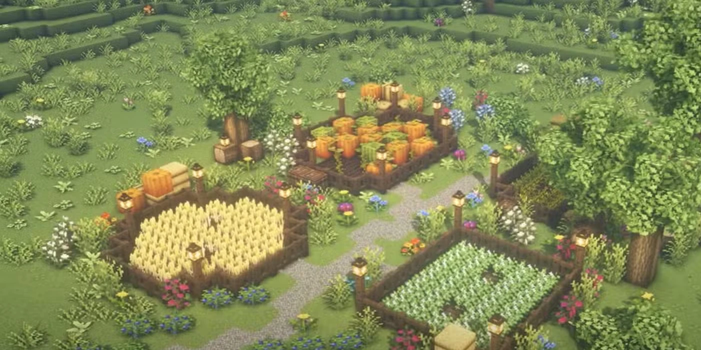 Best Aesthetic Farm Designs In Minecraft