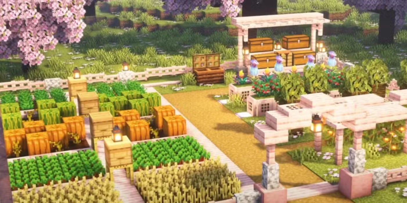 Best Aesthetic Farm Designs In Minecraft