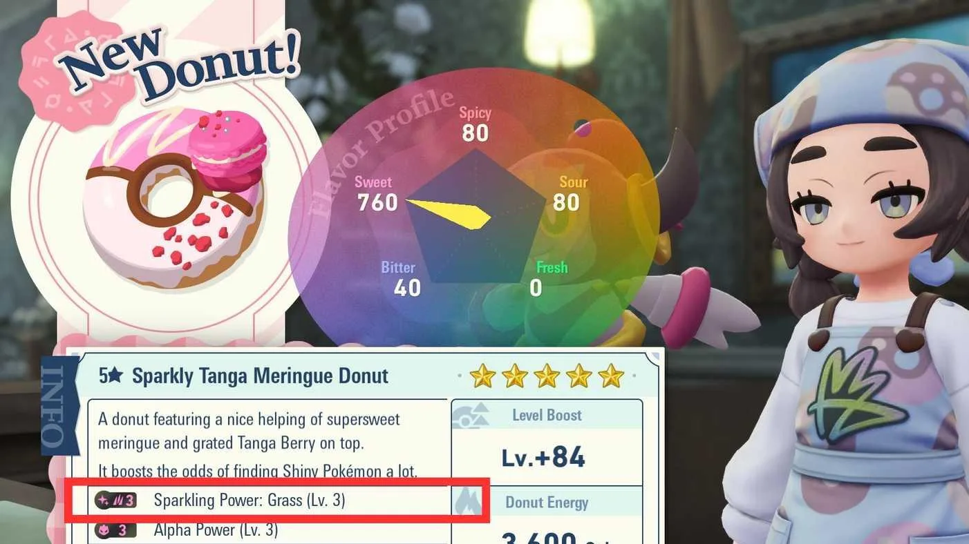 Best Donut Recipes in Pokemon Legends ZA Mega Dimension