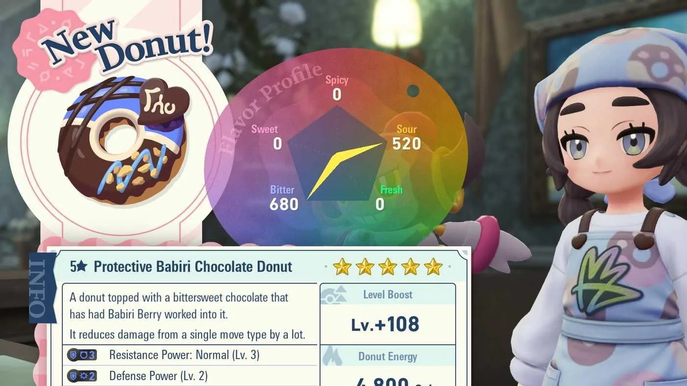 Best Donut Recipes in Pokemon Legends ZA Mega Dimension